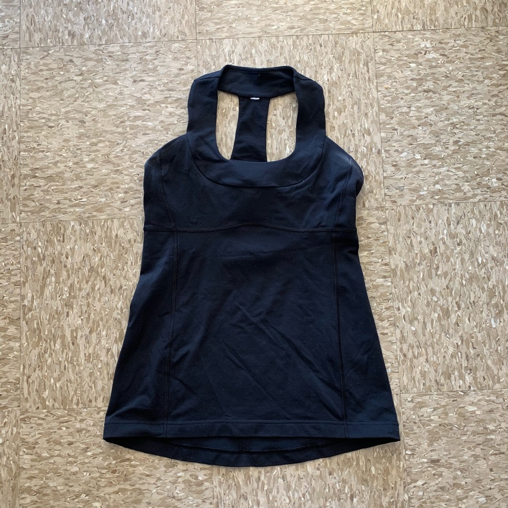 Lululemon scoop neck top sz 8